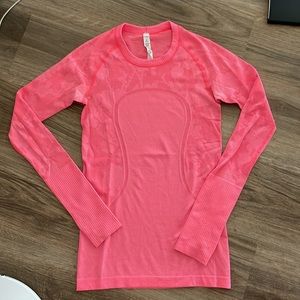 Lulu Lemon Pink Long Sleeve